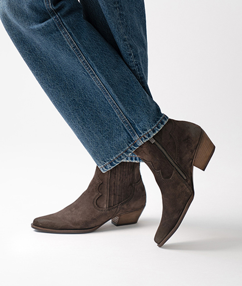Paul Green 8144-049 stivaletti in marrone