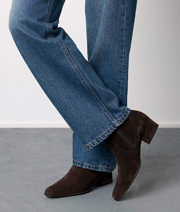 Paul Green 8365-002 Brown Ankle Boots