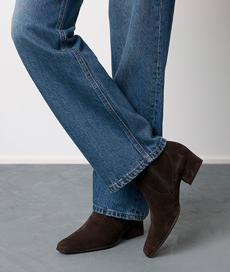 Paul Green 8365-002 Brown Ankle Boots