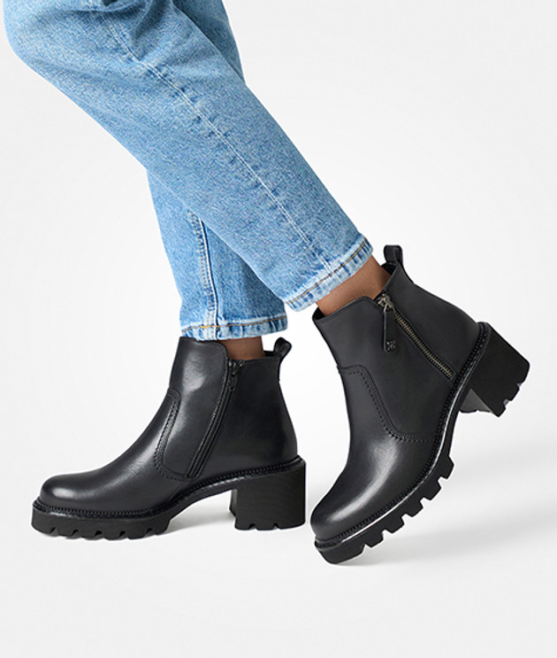 Paul Green 8273-008 fodera calda in nero