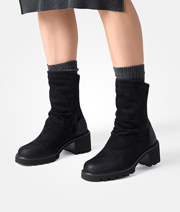 Paul Green 8291-028 fodera calda in nero