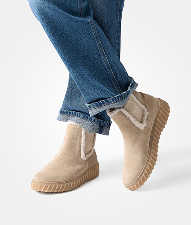 Paul Green 8292-018 fodera calda in beige