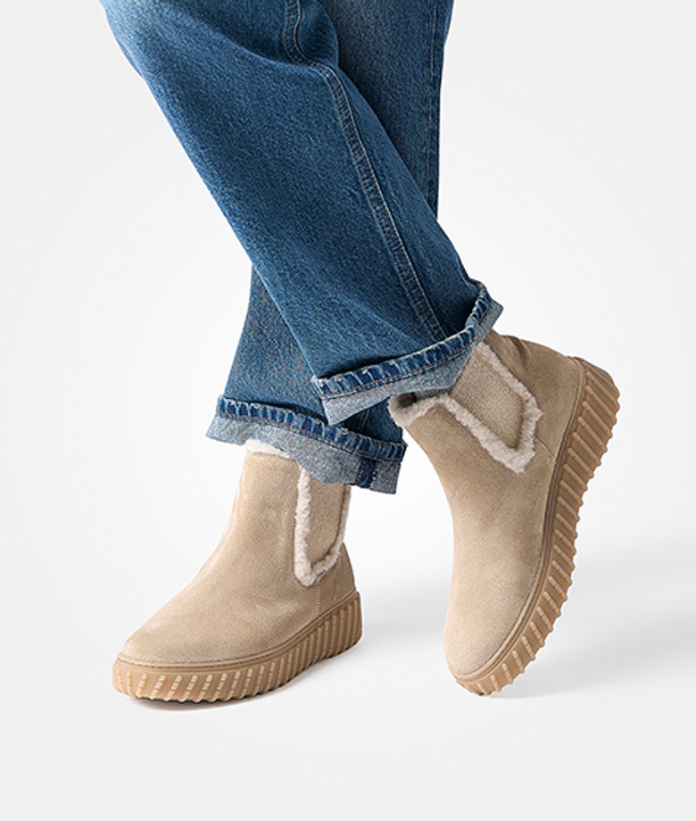 Paul Green 8292-018 fodera calda in beige