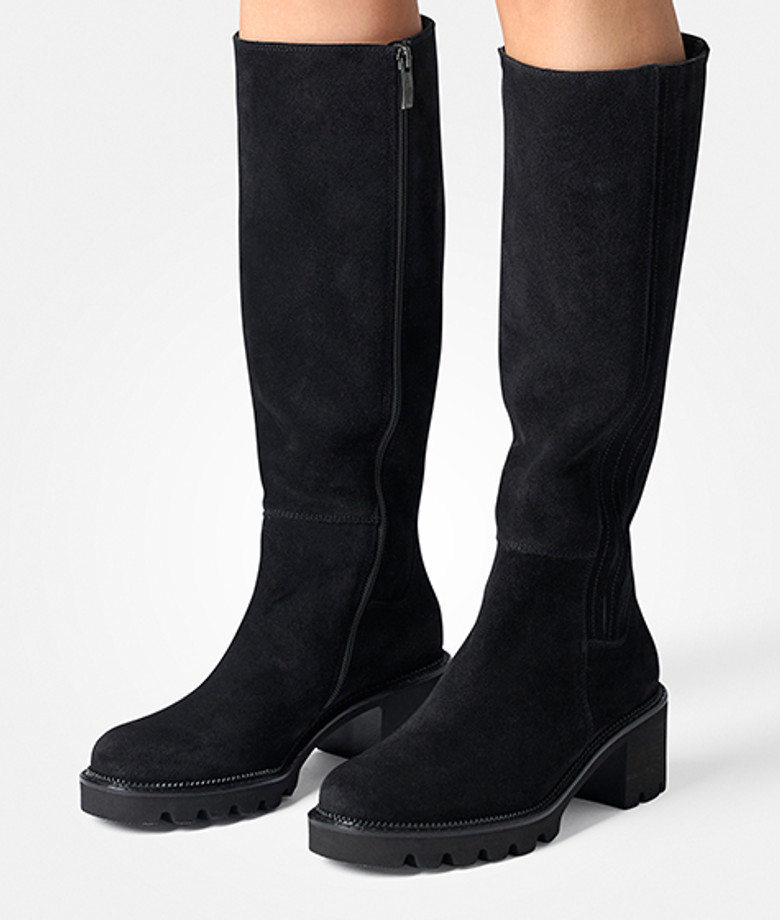 Stivali Paul Green 8233-018 in nero
