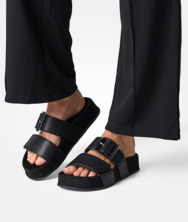 Sandali Paul Green 6157-047 in nero