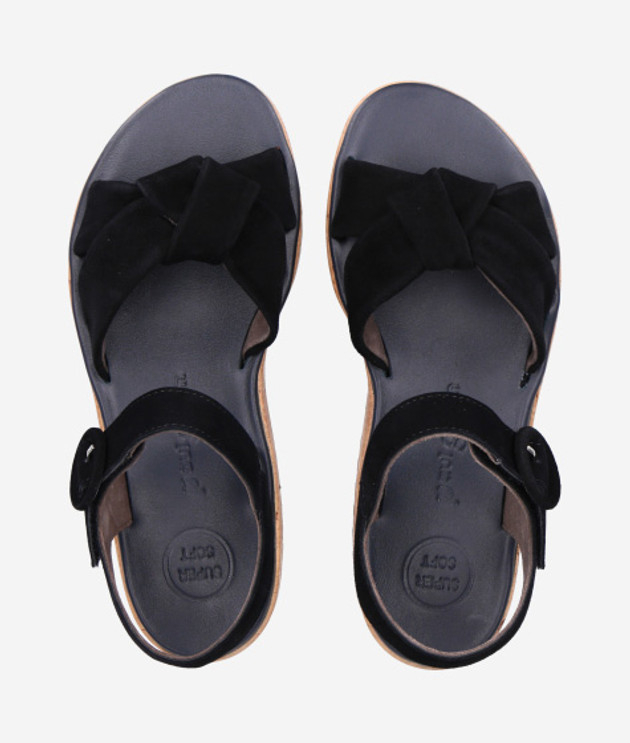 Sandali Paul Green 6105-075 in nero