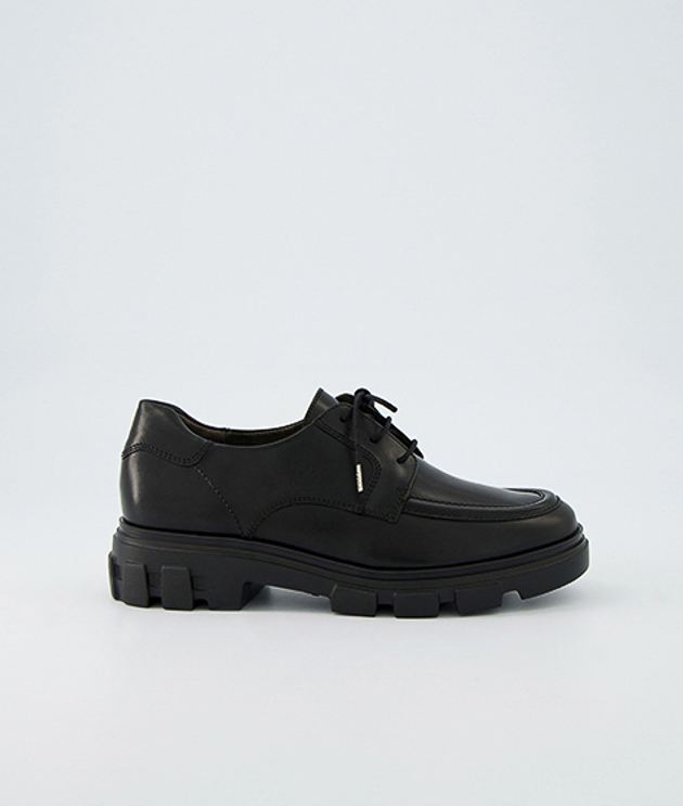 Paul Green 1172-008 scarpe stringate nere