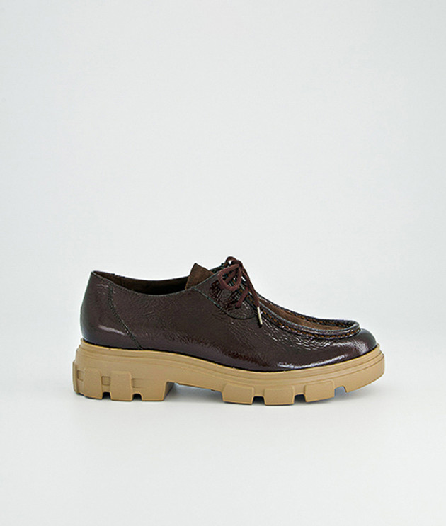 Paul Green 1183-038 scarpe stringate in marrone