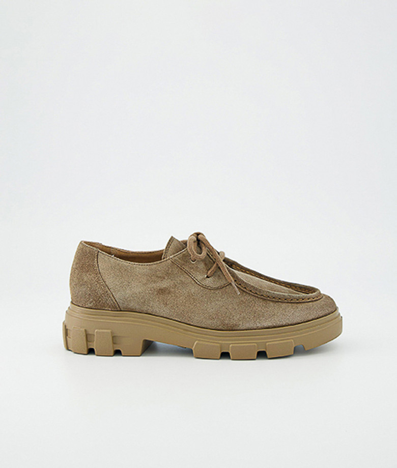 Paul Green 1183-028 scarpe stringate in beige
