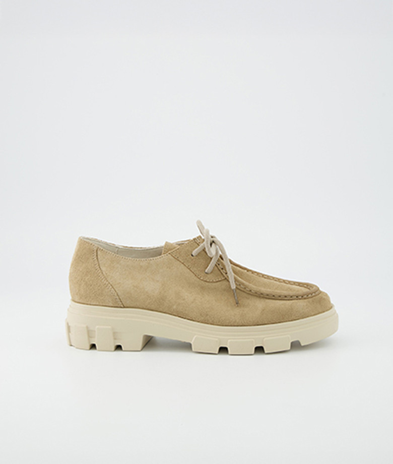 Paul Green 1183-049 scarpe stringate in beige