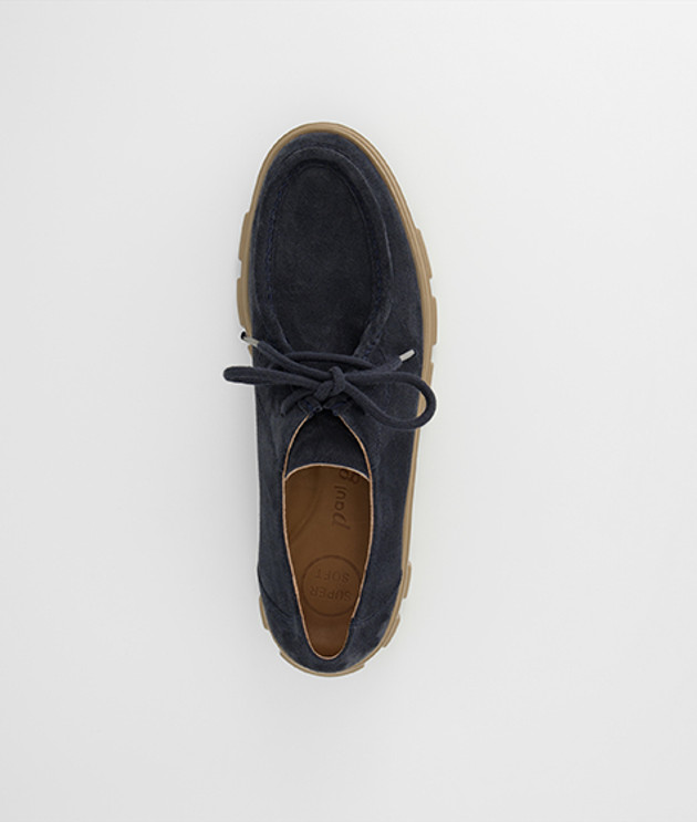 Paul Green 1183-069 scarpe stringate in blu