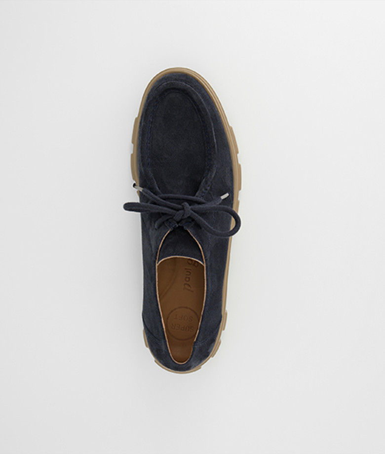 Paul Green 1183-069 scarpe stringate in blu