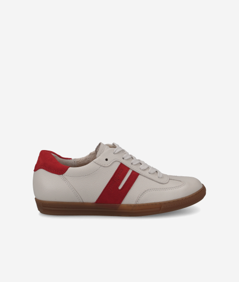 Paul Green Sneaker Donna 5446 - Alte Basse Imbottite Con Cerniera - Pelle Morbida E Fodera Merino Calda