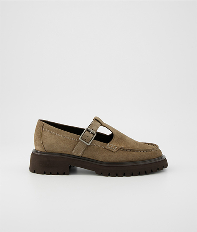 Paul Green 1259-003 Slipper & Mokassin in braun