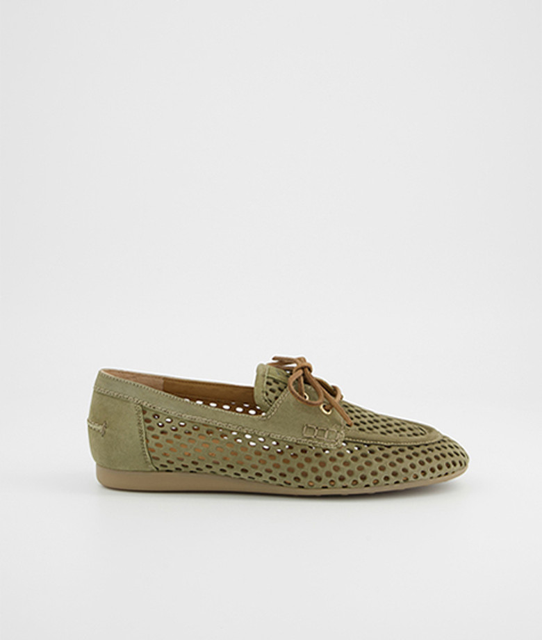 Paul Green 1218-049 Slipper & Mokassin in grün
