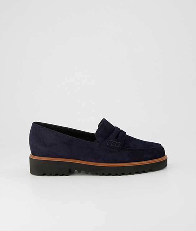 Paul Green 2694-133 Slipper & Mokassin in blau