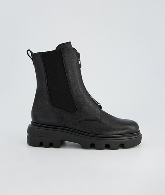 Stivali Paul Green 8287-008 in nero