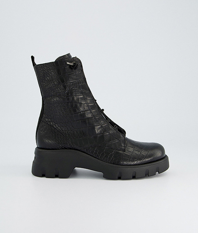 Stivali Paul Green 8216-058 in nero