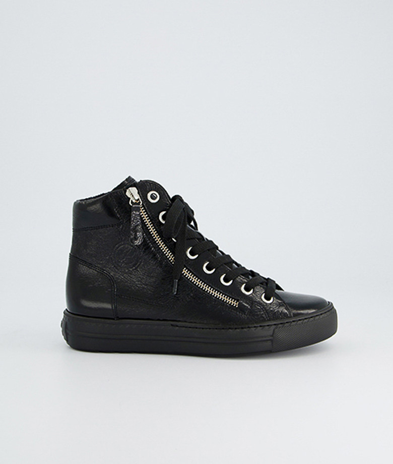 Sneaker Paul Green 4024-348 in nero