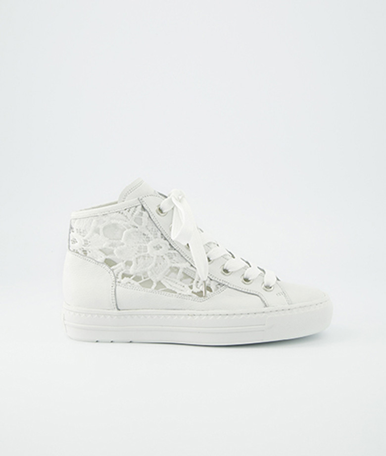 Scarpe da ginnastica Paul Green 5548-009 in bianco