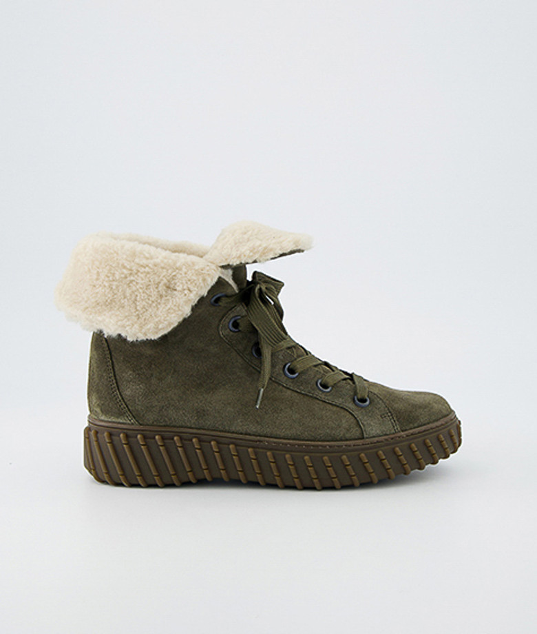 Paul Green 5449-008 fodera calda in verde