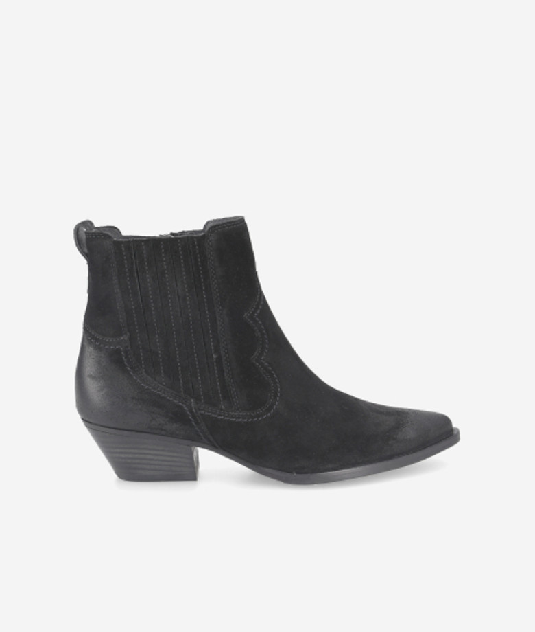 Paul Green 8144-016 stivaletti in nero