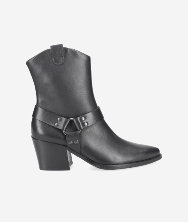 Stivali Paul Green 8201-016 in nero