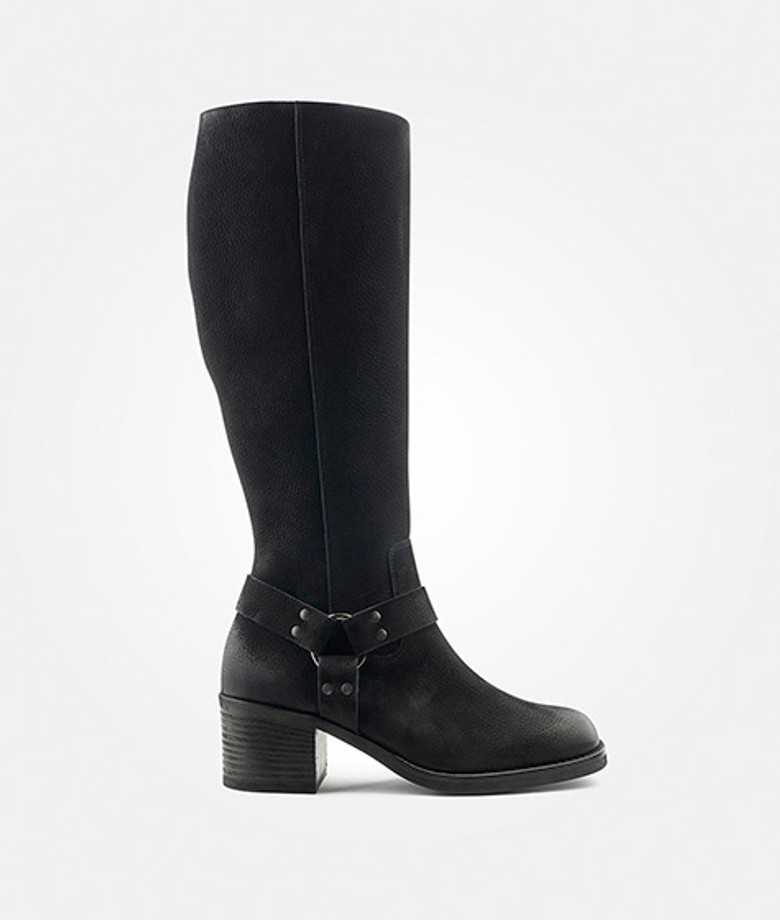 Stivali Paul Green 8196-016 in nero