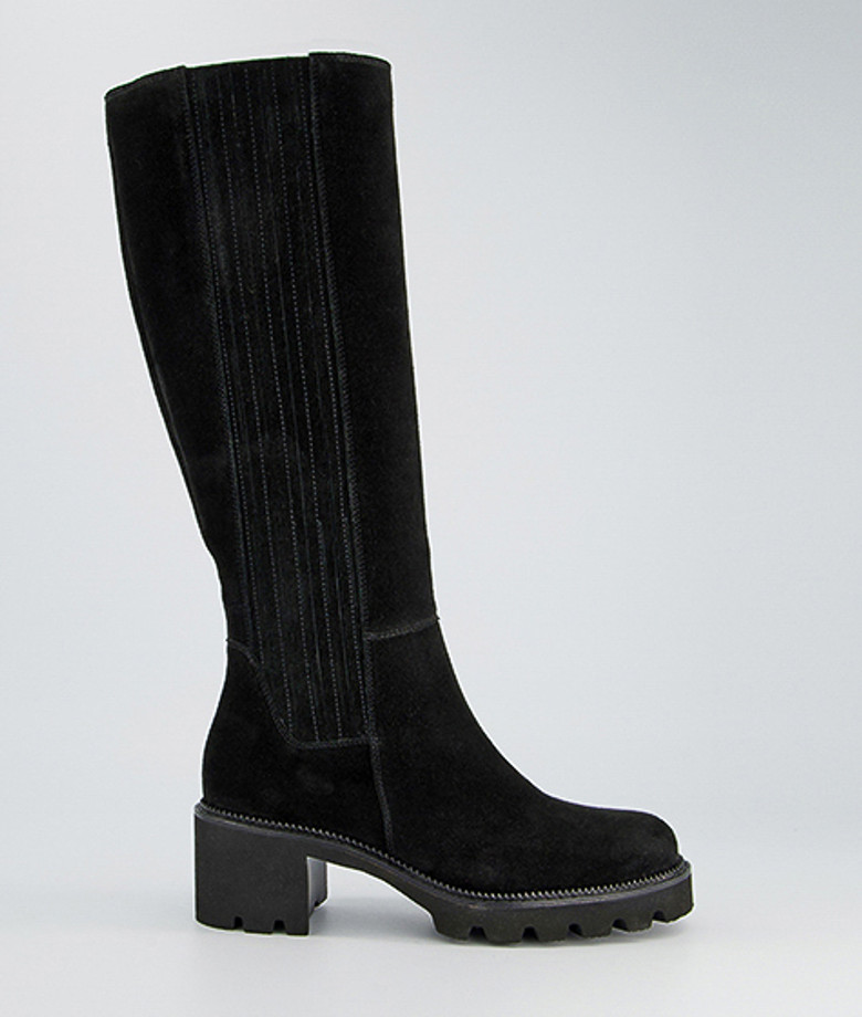 Stivali Paul Green 8233-018 in nero