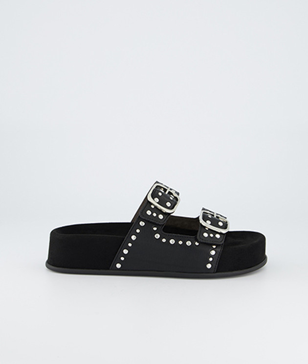 Sandali Paul Green 6168-007 in nero