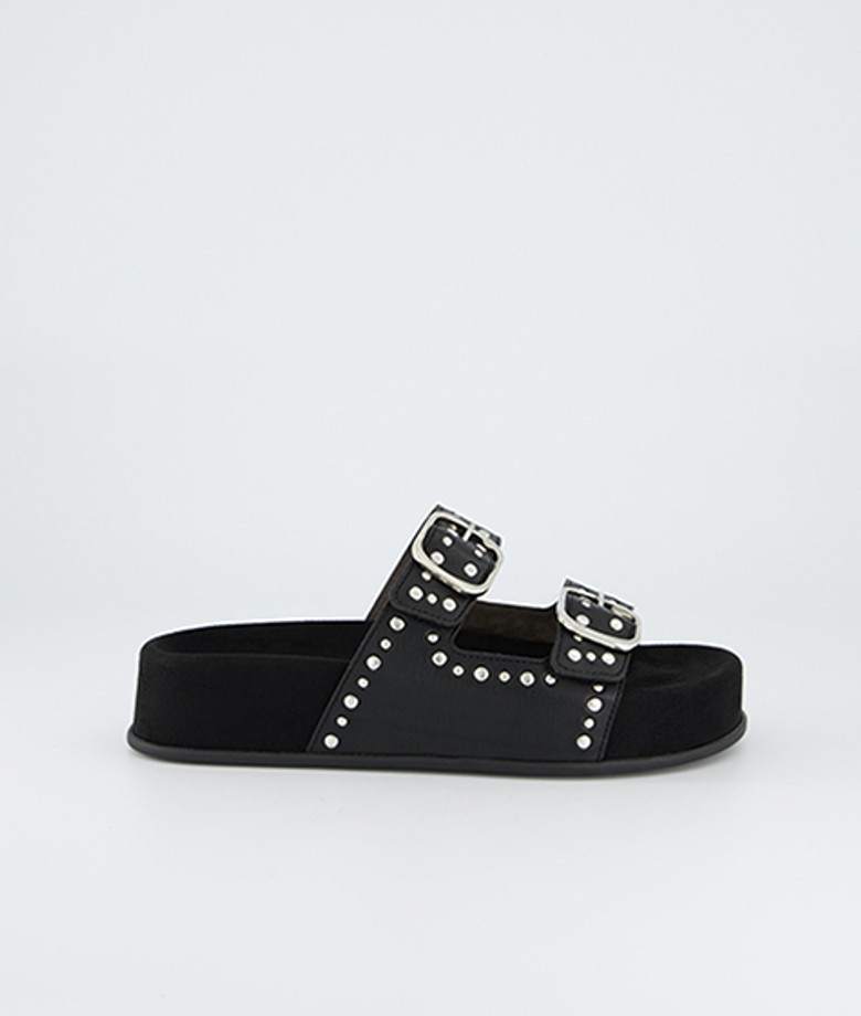 Sandali Paul Green 6168-007 in nero