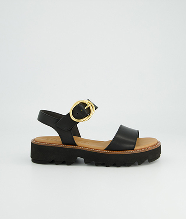 Sandali Paul Green 6189-009 in nero