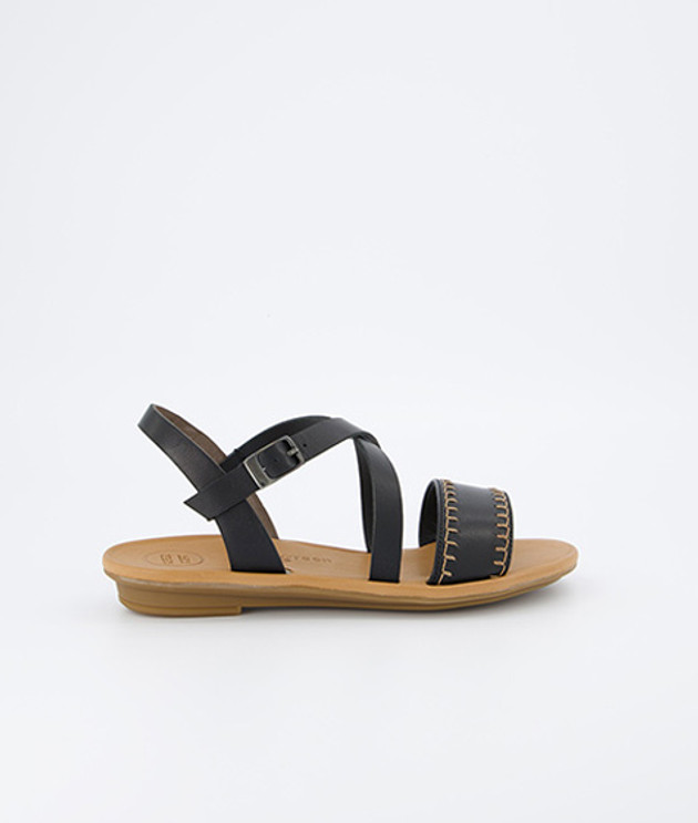 Sandali Paul Green 6148-037 in nero