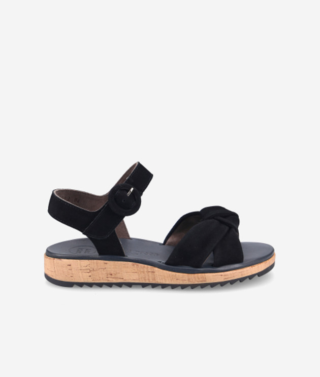Sandali Paul Green 6105-075 in nero
