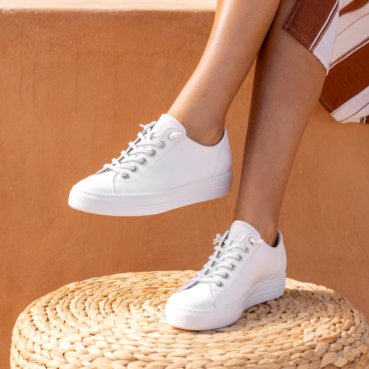 Paul Green 4081-011 Sneaker in wit online kopen