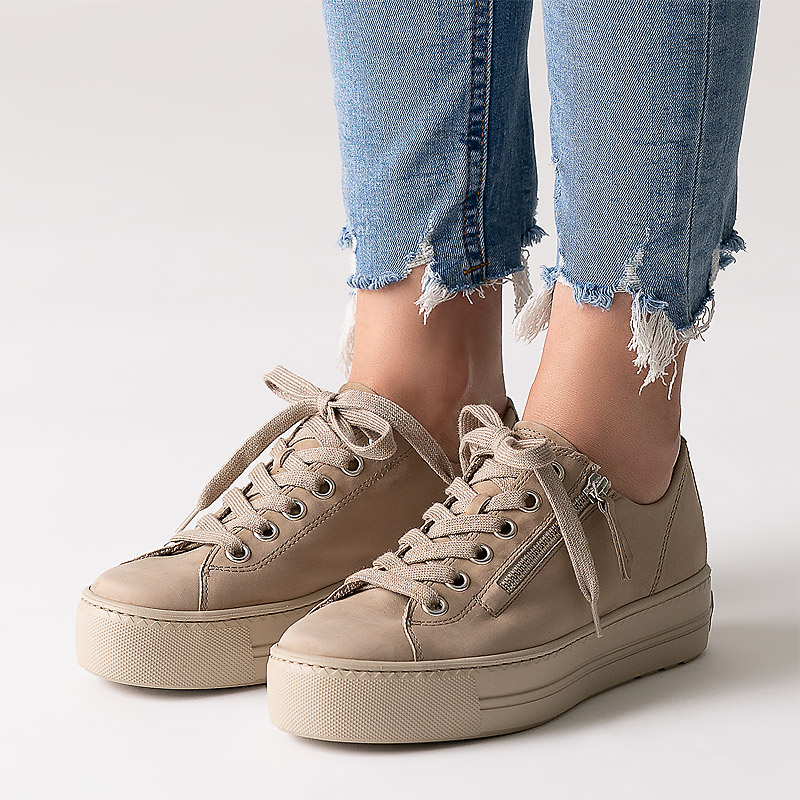 Paul Green 5006-059 Sneaker in beige online kopen