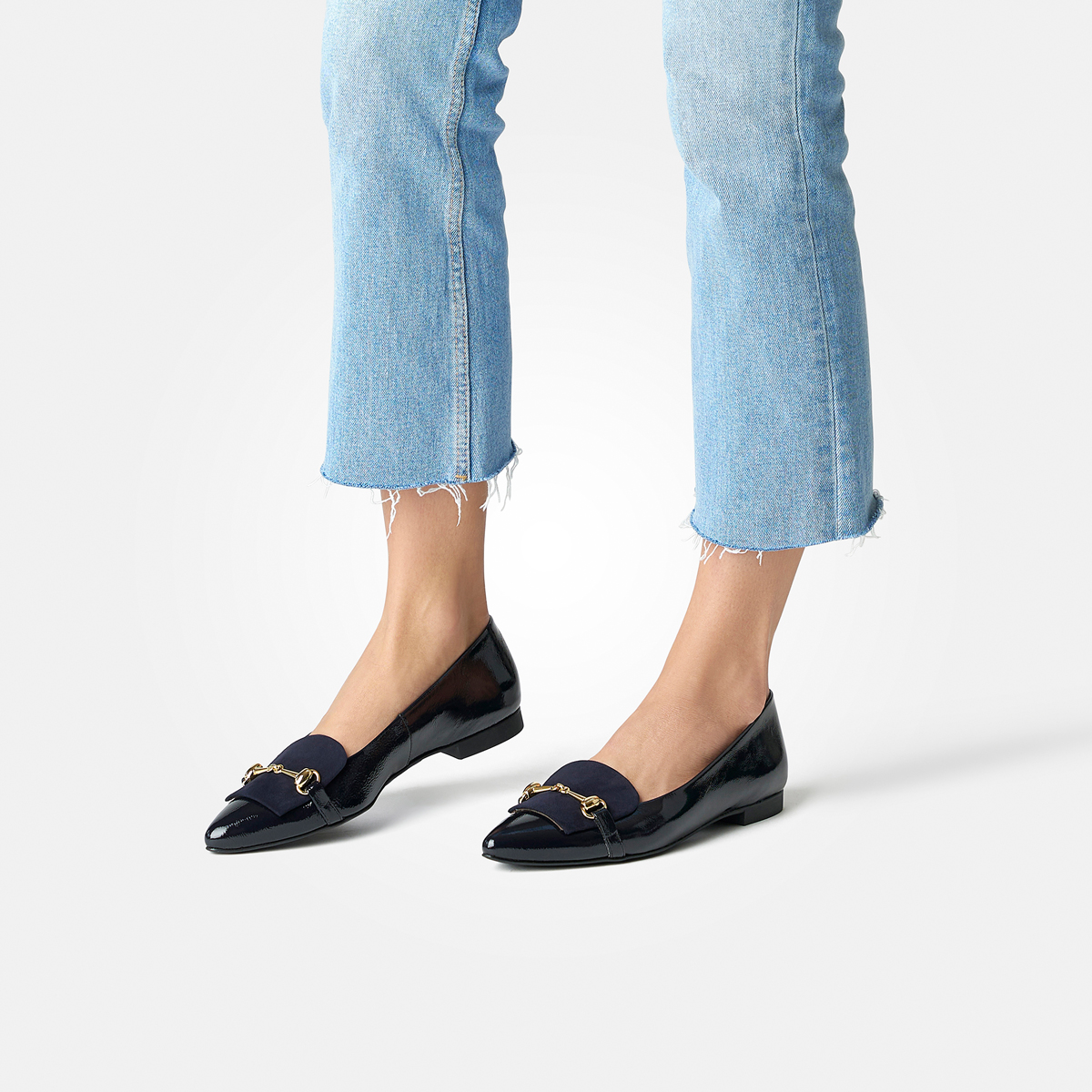 Blauwe ballerinas online